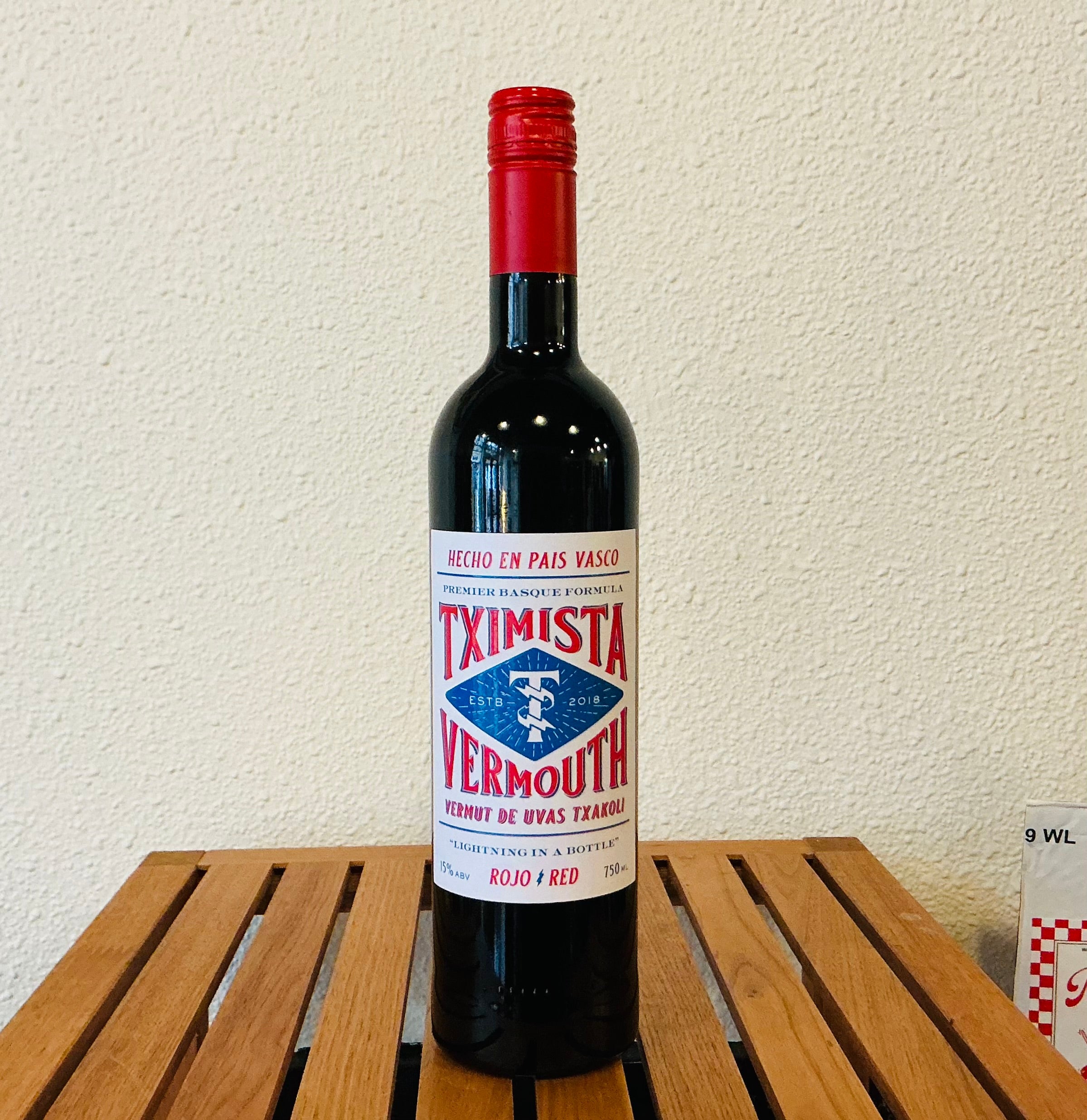Tximista - Txakolina Vermouth Rojo - 750 ml 15% – HELA Provisions