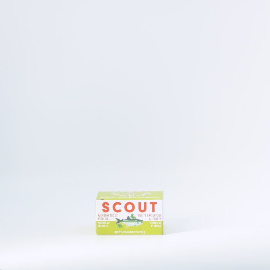 Scout Canning - Rainbow Trout with Dill - 3.2 oz