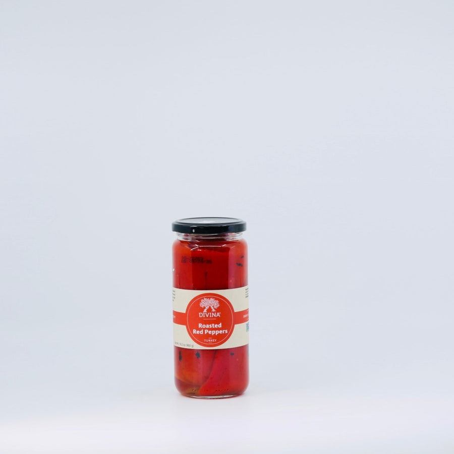 Divina - Roasted Red Peppers - 16.2 oz