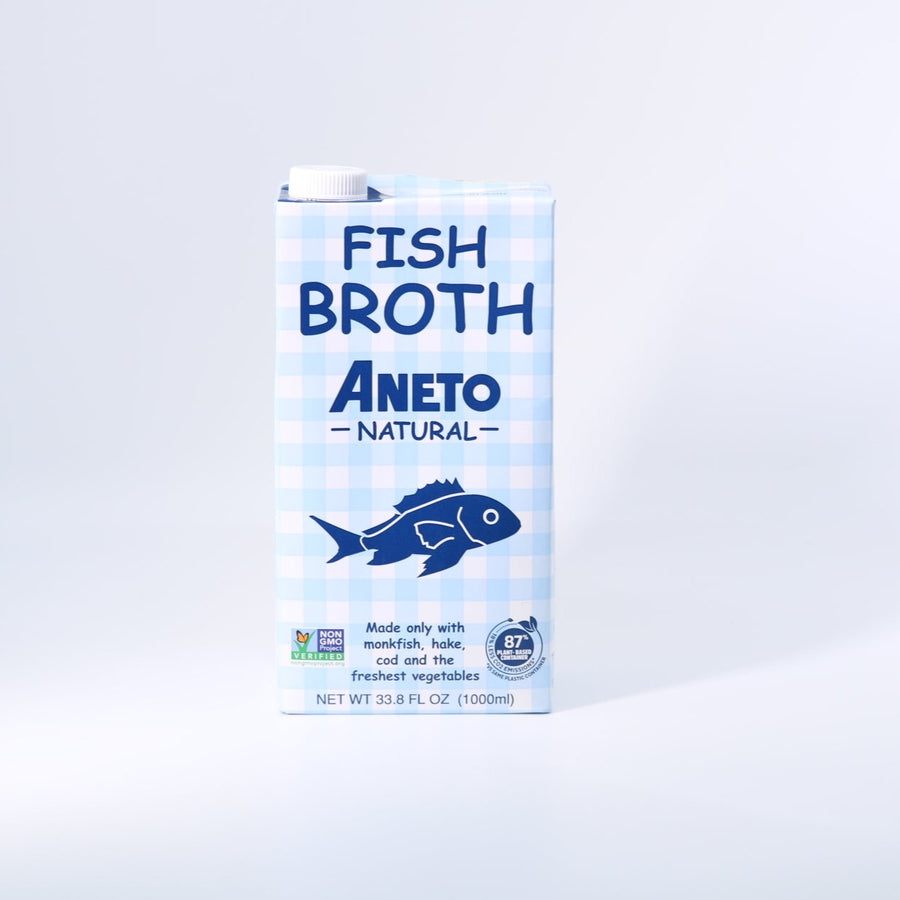 Aneto Natural - Fish Stock - 33.8 fl oz
