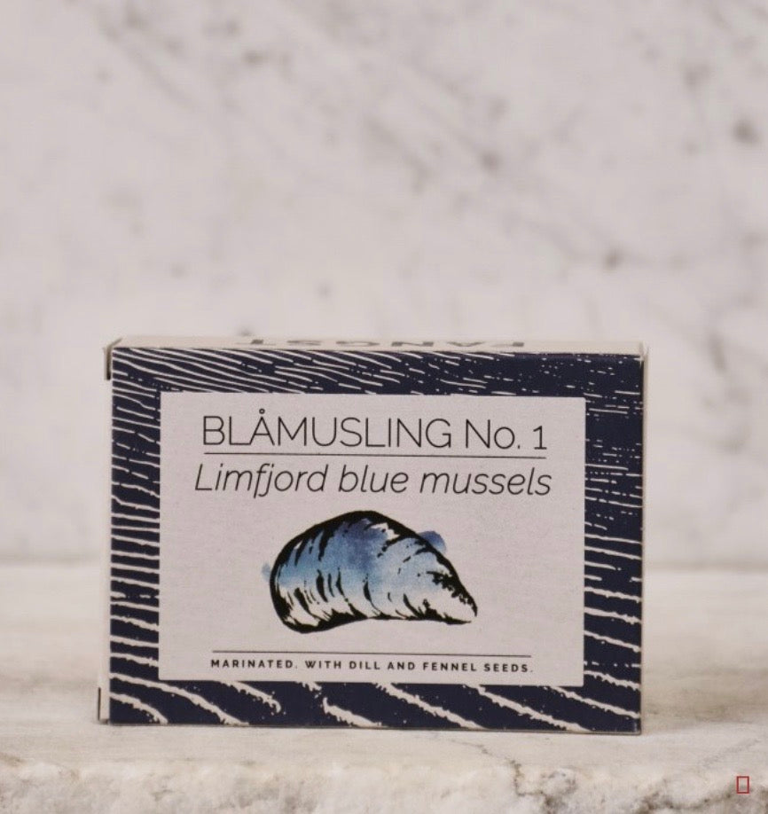 Fangst - BLÅMUSLING NO. 1 Limfjord Blue Mussels - 110 g
