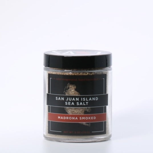 San Juan Island Sea Salt - Madrona Smoked - 6 oz