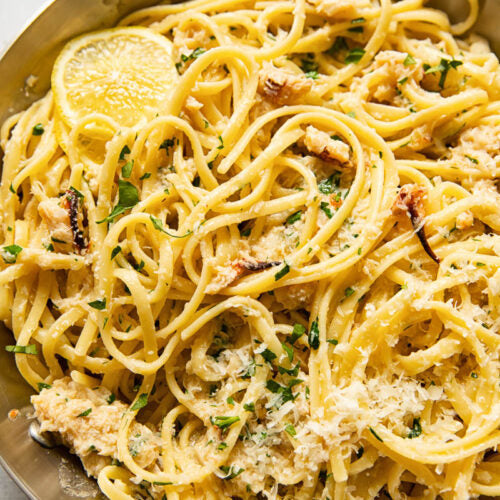 Crab Bucatini Pasta