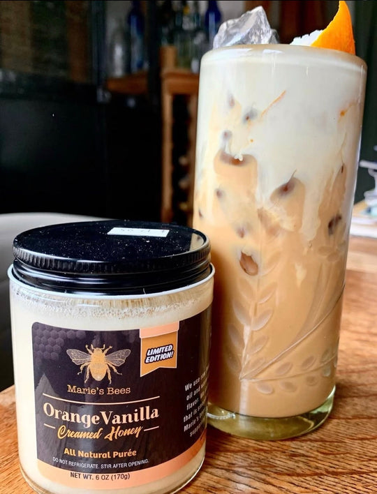 Marie's Bees Orange Vanilla Honey Latte