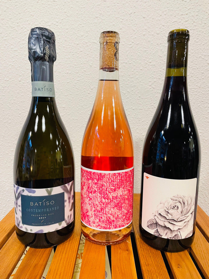 Thanksgiving Wine Bundle - Prosecco, Rose, Red