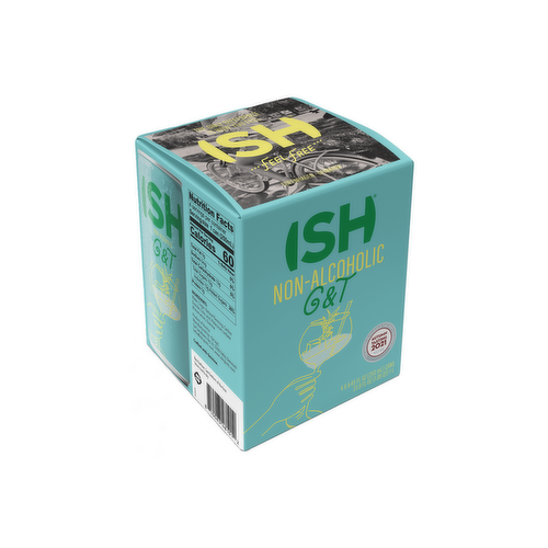 Ish - Non-Alcoholic G&T - 4 pack