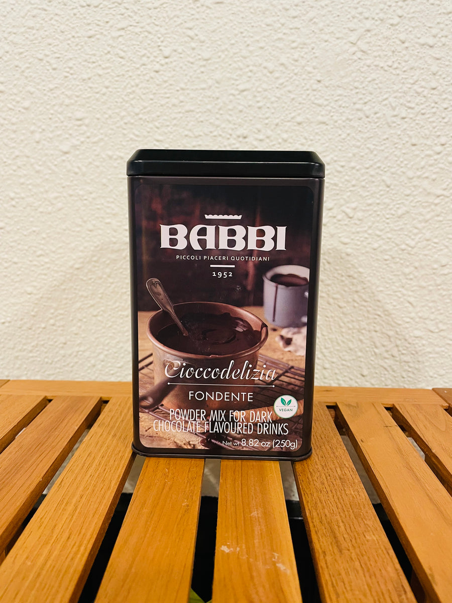Babbi - Fondente Hot Dark Chocolate Mix Tin - 8.82 oz