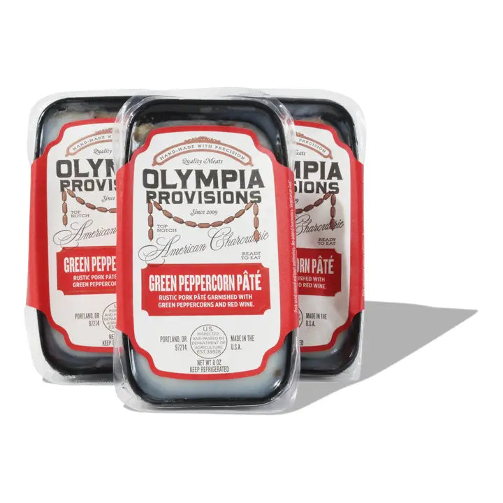 Olympia Provisions - Green Peppercorn Pate - 8oz