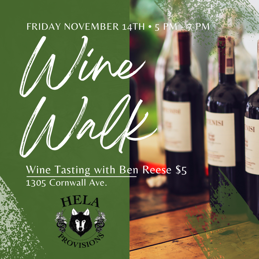 Wine Walk - Fri. Nov 14th