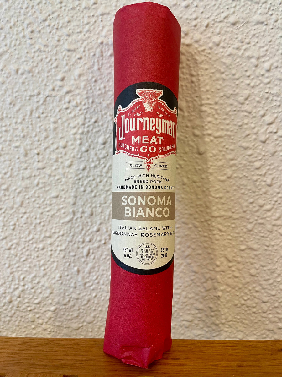 Journeyman Meat Co - Sonoma Bianco Salami - 6 oz