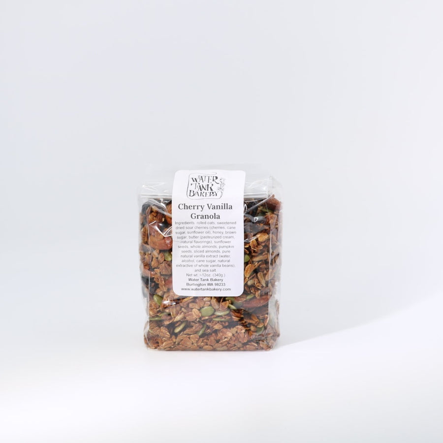 Water Tank Bakery - Cherry Vanilla Granola (12oz. bag)