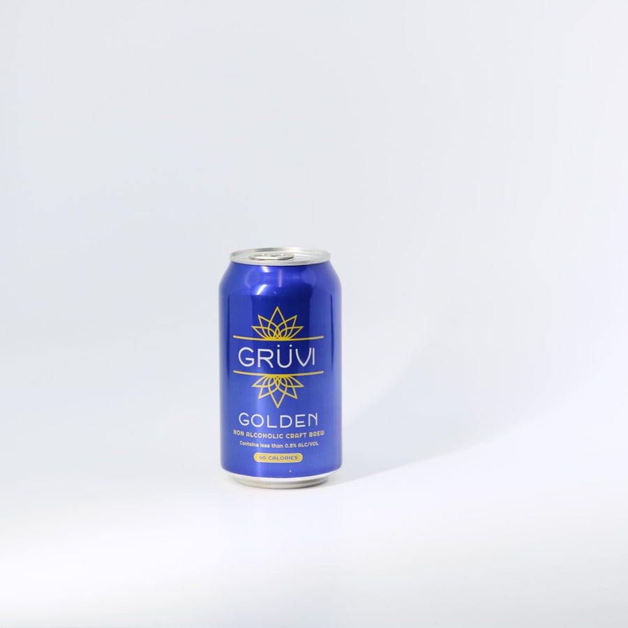 Gruvi - Non-Alcoholic Golden Lager - 12 fl oz