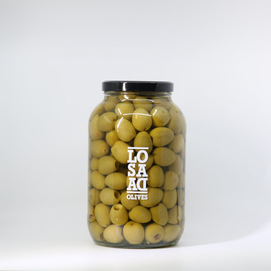 Losada - Pitted Gordal Olives - 5.25 LBS