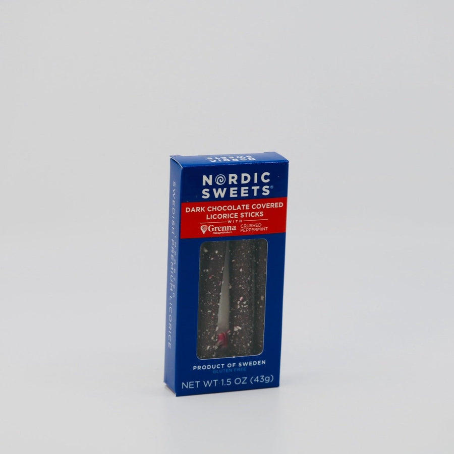 Nordic Sweets - Chocolate Covered Licorice Sticks - 1.5 oz