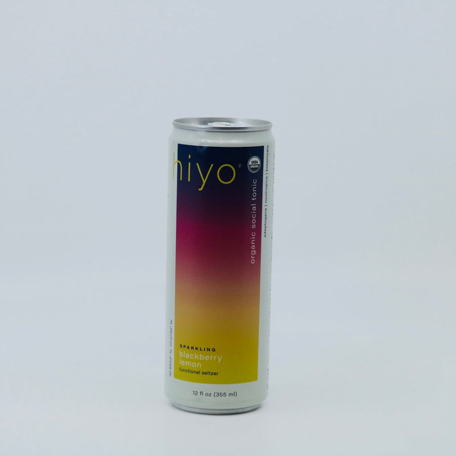 Hiyo - Non-Alcoholic Social Tonic - Blackberry Lemon - 12 fl oz can