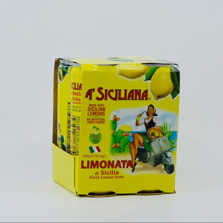 Sicilian Limonata Soda - 4 pack