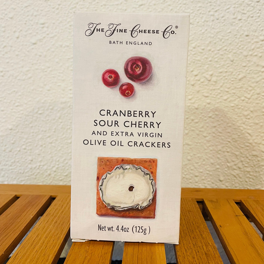 Fine Cheese Co. - Cranberry Sour Cherry and EVOO Crackers - 4.4 oz