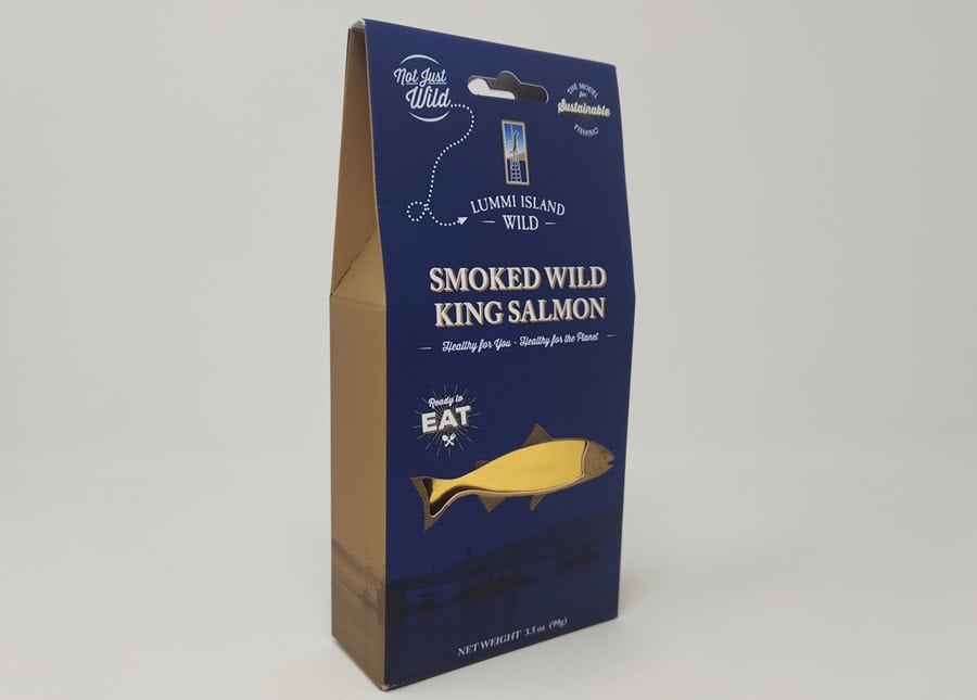 Lummi Island Wild - Smoked Wild King Salmon - 3.5 oz