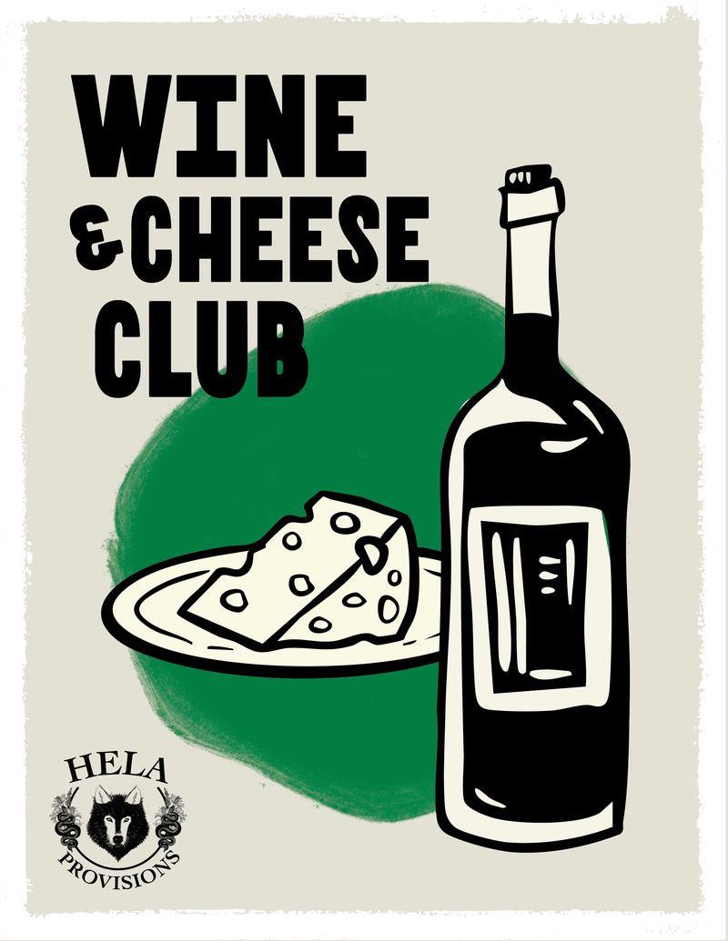 Hela Provisions - Wine & Cheese Club
