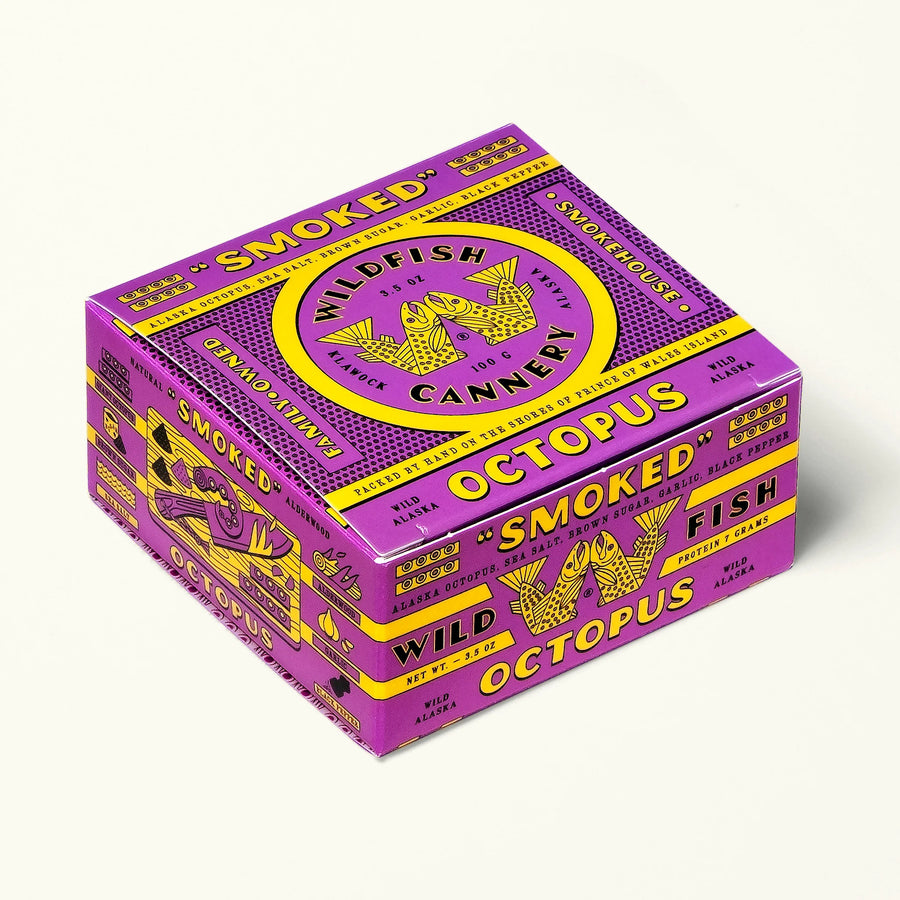 WildFish Cannery - Smoked Octopus - 3.5 oz