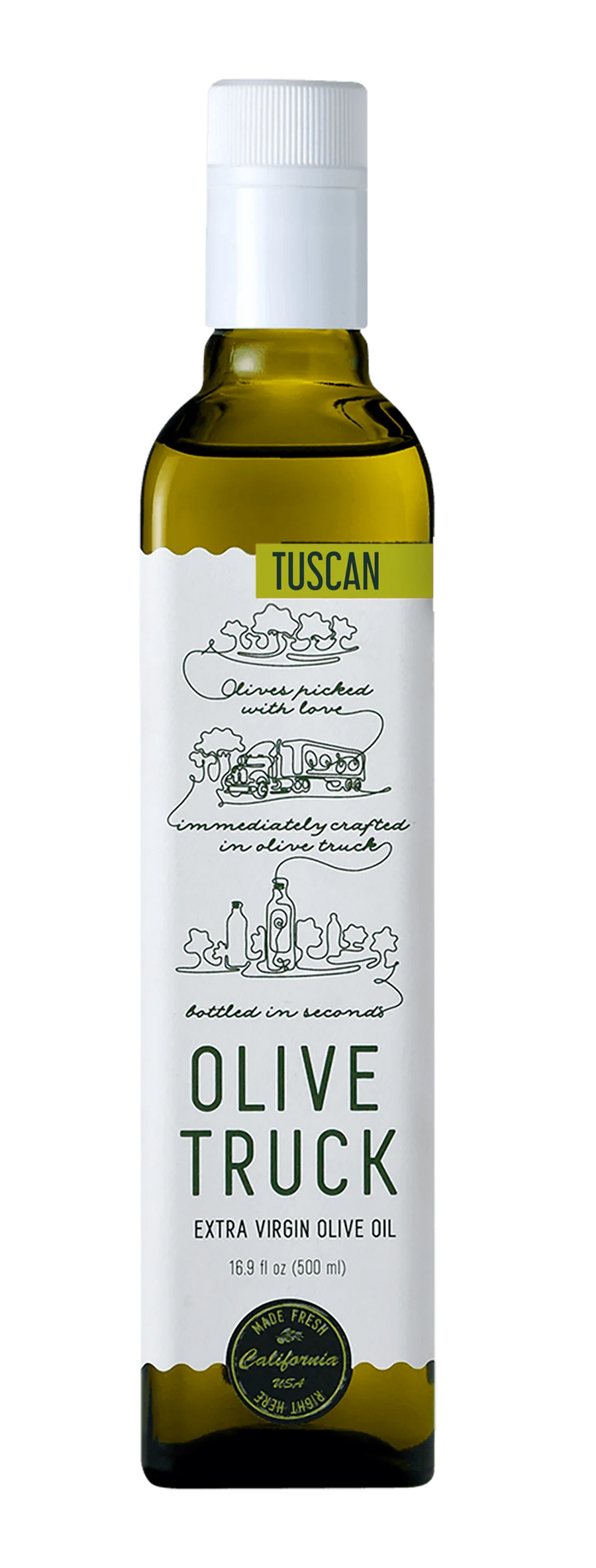 Olive Truck - Tuscan Extra Virgin Olive Oil - 16.9 floz