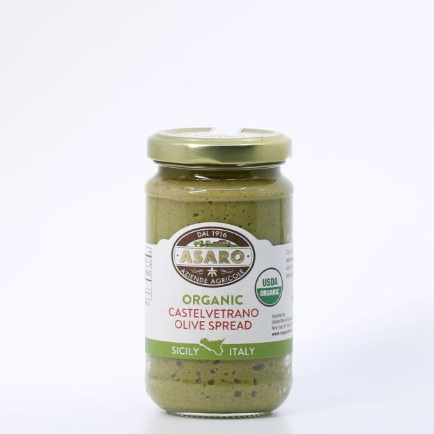 Asaro Farms - Organic Castelvetrano Green Olives Spread – 7 oz