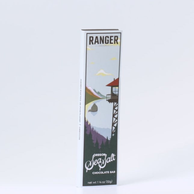 Ranger Chocolate Co. - Oregon Sea Salt Chocolate Bar - 1.25 oz