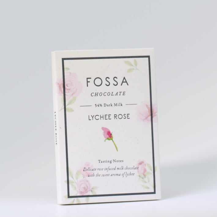 Fossa Chocolate - Lychee Rose - 1.76 oz