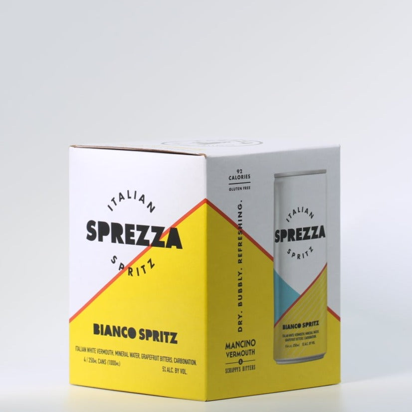 Sprezza Vero Spritz Italiano Bianco - 4/250ml cans - 5 %
