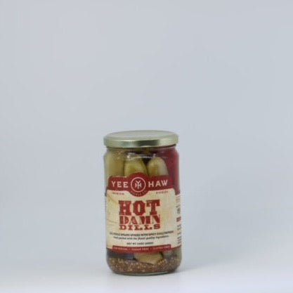 Yea Haw Pickle Co. - Hot Damn Pickles - 24 oz