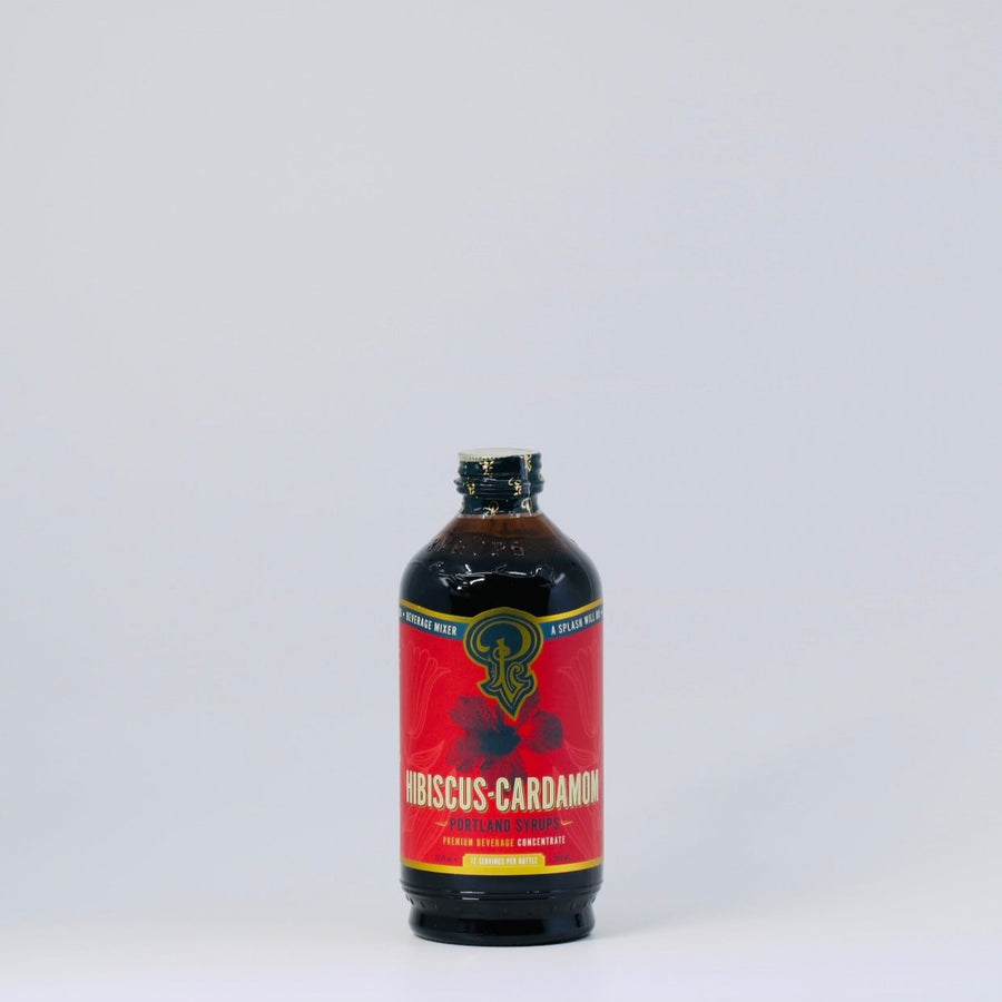 Portland Syrups - Hibiscus-Cardamom - 12 fl oz