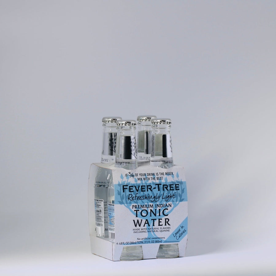 Fever-Tree - Refreshingly Light Premium Indian Tonic Water - 4/6.8 fl oz